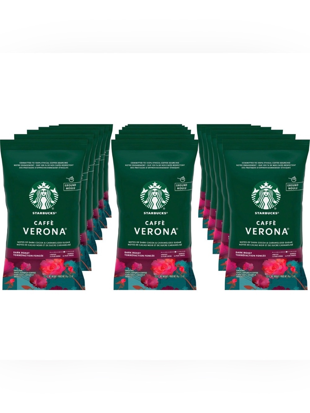 BLK & BOLD Medium Roast Whole Bean Coffee 5lbs Rise & Grind NEW SEALED